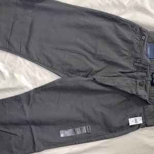 Gap denim straight leg mid rise gray jeans size 33x32